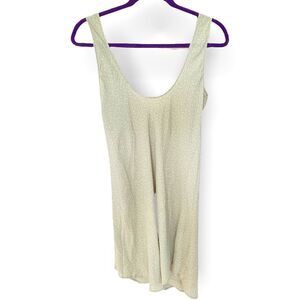 Merritt Charles (S) Annett Lime Dot Slip Dress